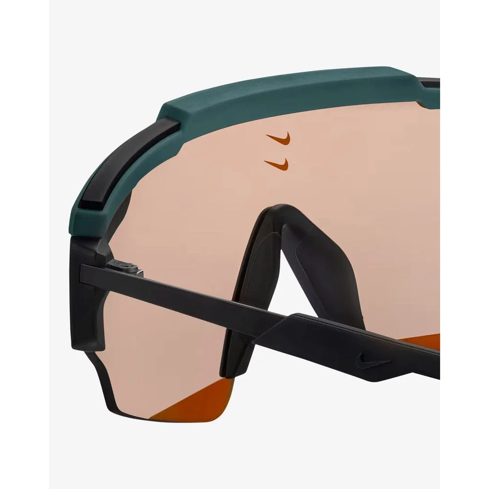 Nike Marquee Edge FN0295-379 Sunglasses Mineral Teal with Orange Lens BYB53